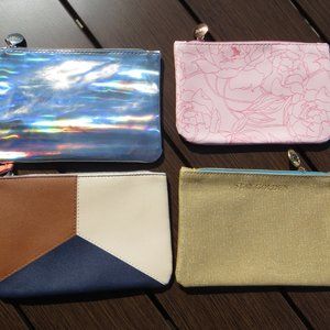 Bundle of Ipsy Cosmetic Makeup Bags